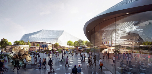 ����� ������ Google. BIG � Heatherwick Studio. �����������:  Google 