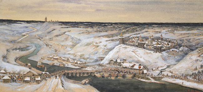 ���������� � XV ����. 1933 �. ������, ����, ��������, ������. 41,7 × 89,0. ����� � I�12197. ������������� ���������