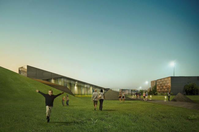 Sports and education complex "Academy of Team Sports"  Vissarionov Studio