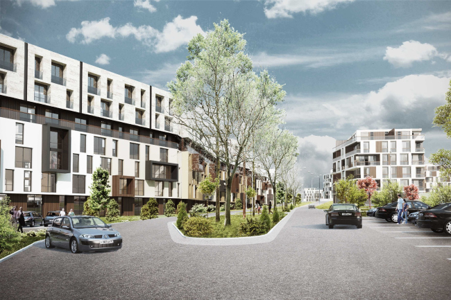 Project of a countryside residential complex in the village of Obushkovo � PANACOM Architectural Bureau