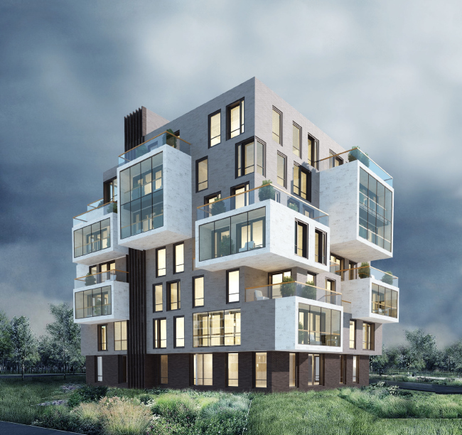 Project of a countryside residential complex in the village of Obushkovo � PANACOM Architectural Bureau