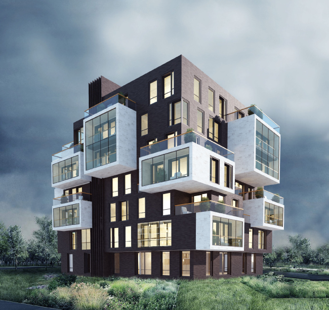 Project of a countryside residential complex in the village of Obushkovo � PANACOM Architectural Bureau