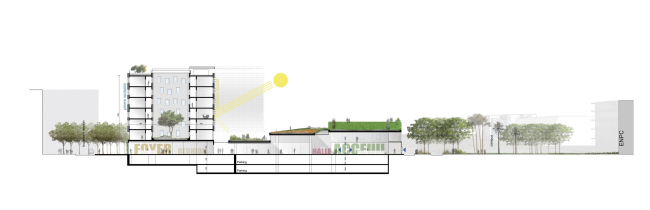 ������ ������������������ � ����������� ����� �����-������ � Pargade Architectes