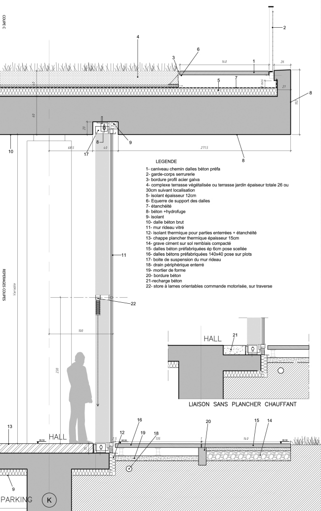 ������ ������������������ � ����������� ����� �����-������ � Pargade Architectes