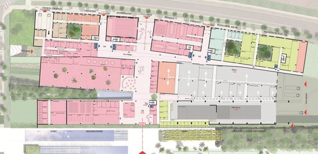 ������ ������������������ � ����������� ����� �����-������ � Pargade Architectes