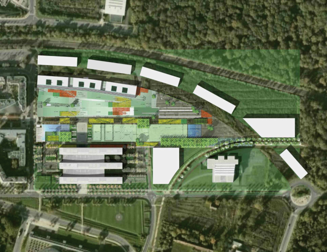 ������ ������������������ � ����������� ����� �����-������ � Pargade Architectes