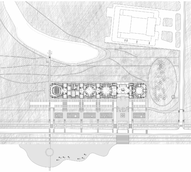 Master plan. Concept of Science and Technology Museum in Tomsk  Studio 44