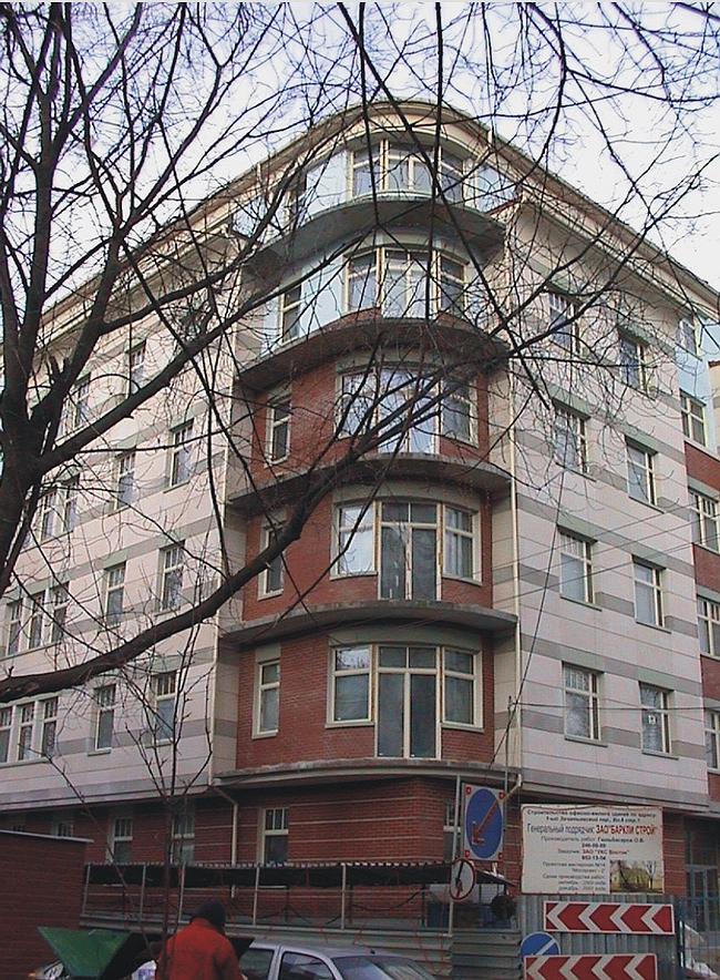 Жилой дом в 1-м Зачатьевском пер.