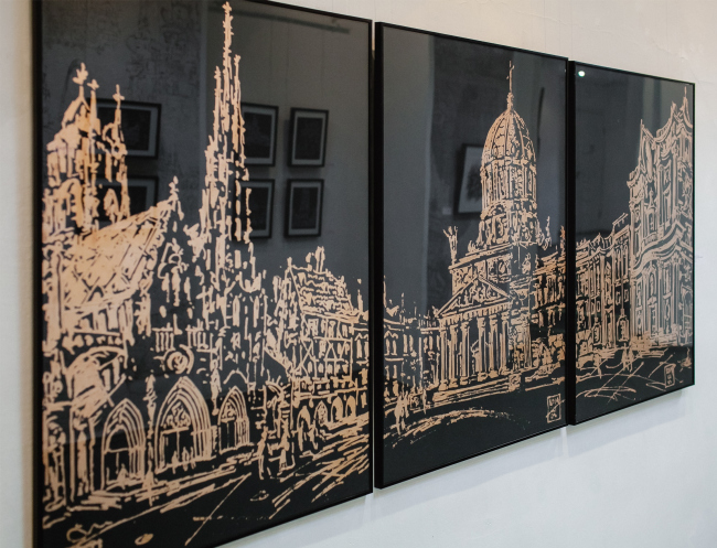 "Estrin Code" exhibition, 2015 Photo � Dmitry Rudnik