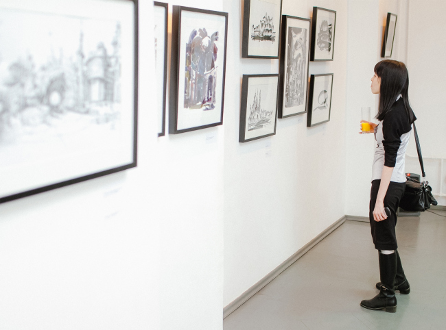 "Estrin Code" exhibition, 2015 Photo � Dmitry Rudnik