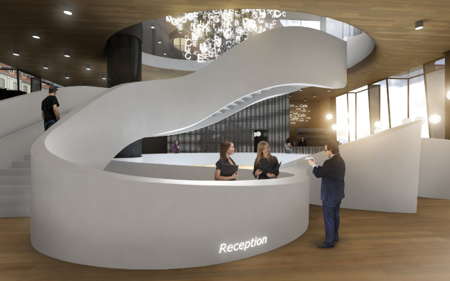 Library in Copenhagen � "Arkhitekturium"