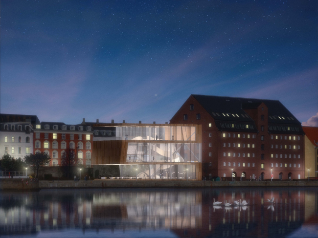 Library in Copenhagen � "Arkhitekturium"