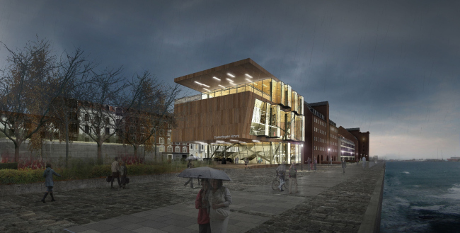 Library in Copenhagen � "Arkhitekturium"