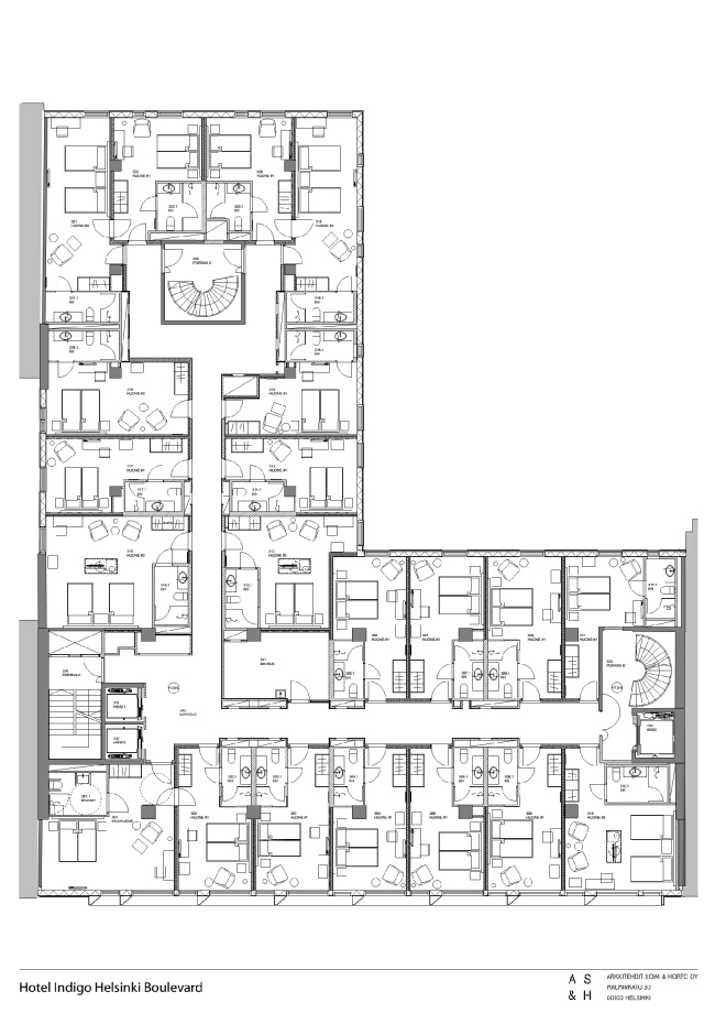 Hotel Indigo Helsinki Boulevard � Arkkitehdit Soini & Horto Oy