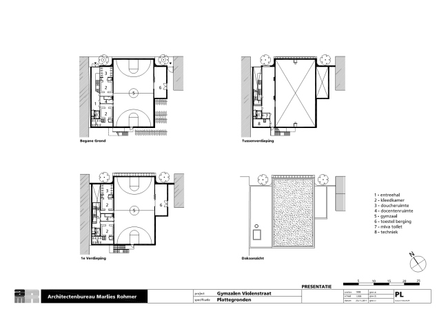 ������������� Sports Block � Architectenbureau Marlies Rohmer