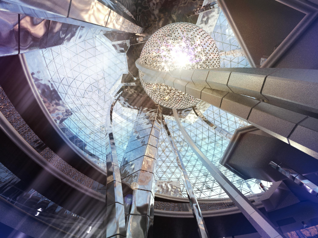 Концепция павильона Атомной Энергии на ВДНХ © Архитектурная мастерская Сергея Эстрина
