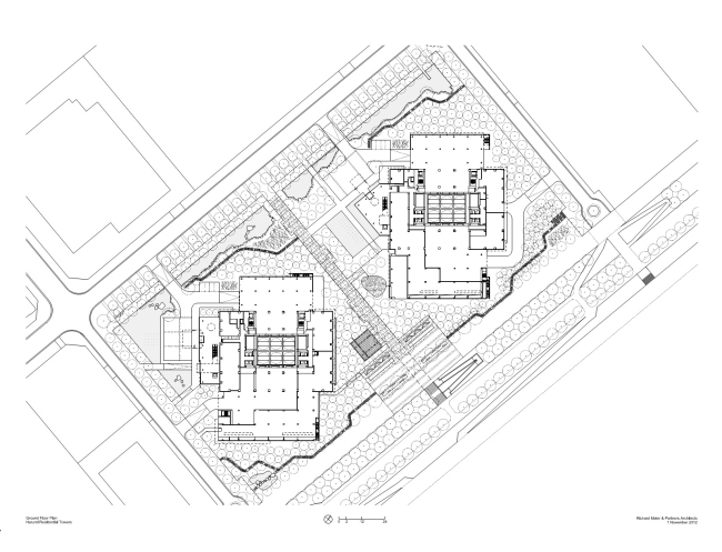 ����� ����� Harumi I � Richard Meier & Partners Architects