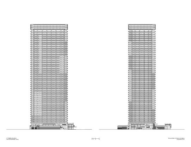 ����� ����� Harumi I � Richard Meier & Partners Architects