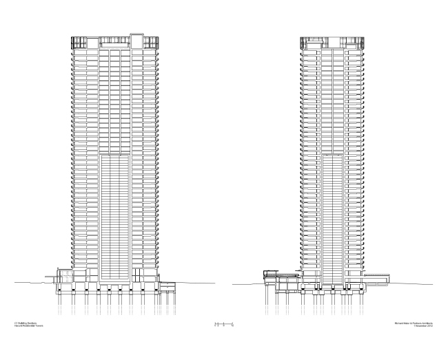 ����� ����� Harumi I � Richard Meier & Partners Architects
