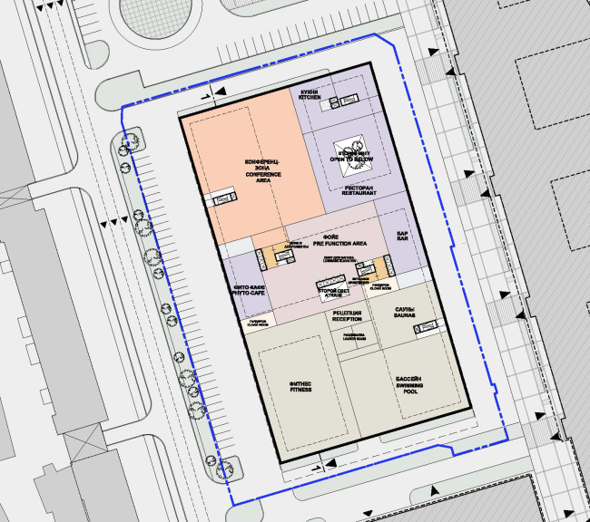 Plan of the second floor  SPEECH