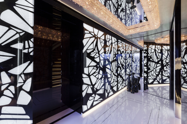 Interior design of �MySky� Yacht � Emilio Bianchi