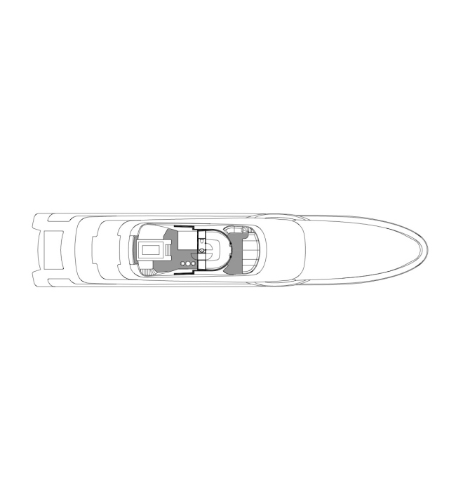 Plan of the top deck  Designed by Erick van Egeraat