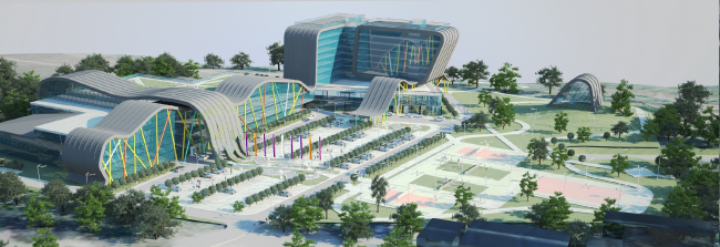 A project of a hotel combined with a water park, Nizhny Novgorod � "A.Len" Architectural Bureau