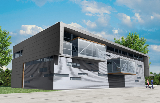 All-purpose gym � "A.Len" Architectural Bureau