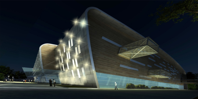 Training facility of "Zenith" football club � "A.Len" Architectural Bureau