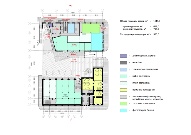 Plan of the first floor  ABD architects