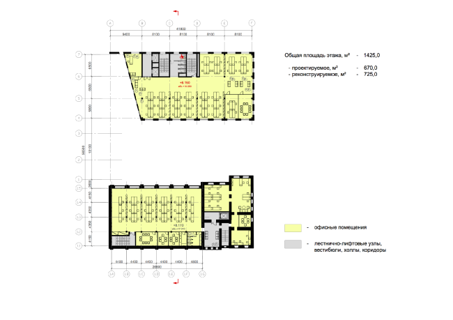 Plan of the second floor  ABD architects