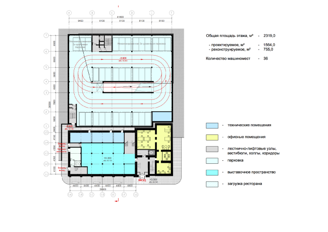 Plan of the basement floor � ABD architects