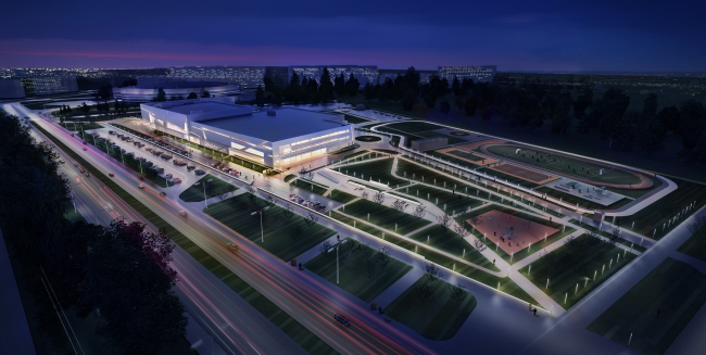 Project of the sport complex SKA. Project, 2012 � "A.Len" Architectural Bureau