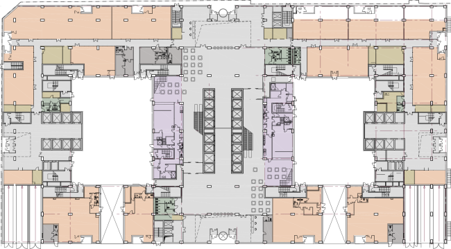 Plan of the first floor  SPEECH