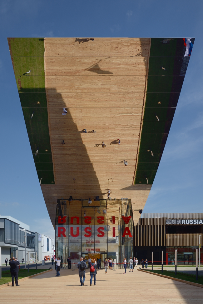 Russian Pavilion at EXPO 2015 in Milan. SPEECH. Photo � Aleksey Naroditsky