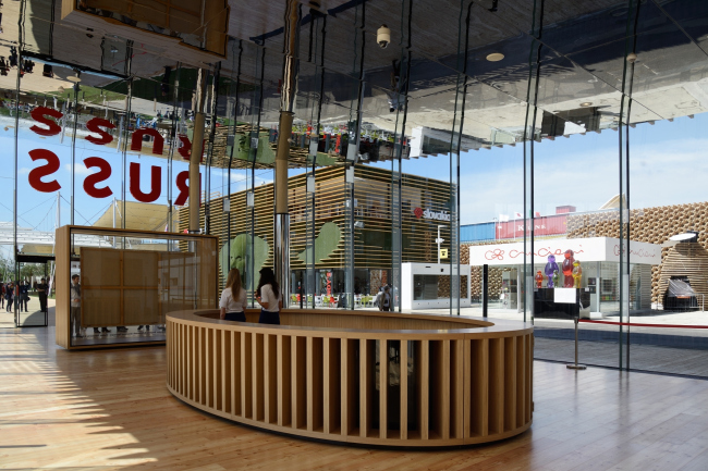 Russian Pavilion at EXPO 2015 in Milan. SPEECH. Photo � Aleksey Naroditsky