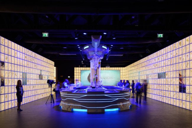 Russian Pavilion at EXPO 2015 in Milan. SPEECH. Photo � Aleksey Naroditsky