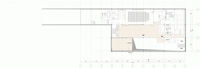 Plan of the second floor. Russian Pavilion at EXPO 2015 in Milan. SPEECH. � SPEECH