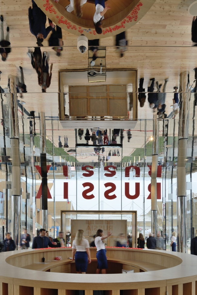 Russian Pavilion at EXPO 2015 in Milan. SPEECH. Photo  Aleksey Naroditsky