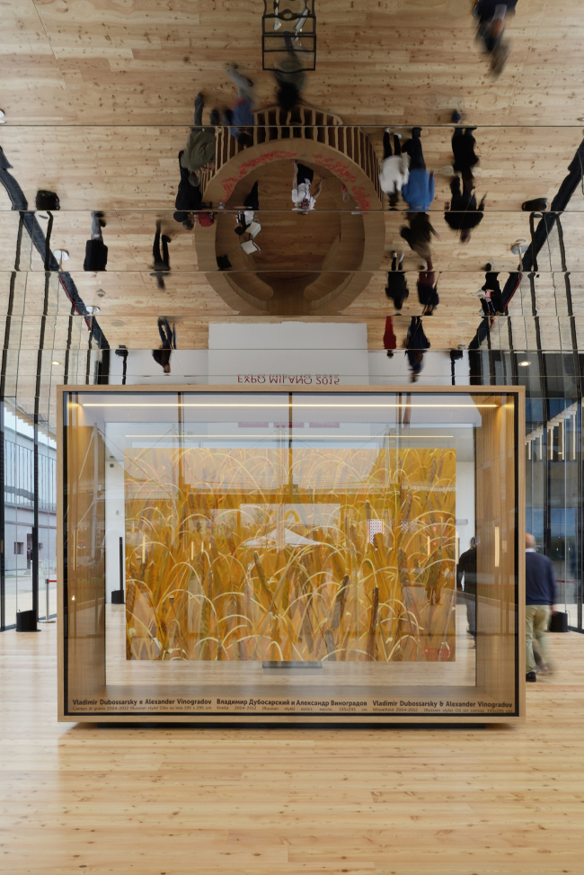 Russian Pavilion at EXPO 2015 in Milan. SPEECH. Photo � Aleksey Naroditsky