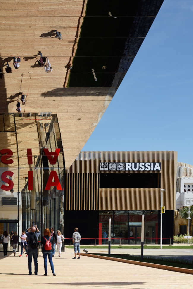 Russian Pavilion at EXPO 2015 in Milan. SPEECH. Photo  Aleksey Naroditsky