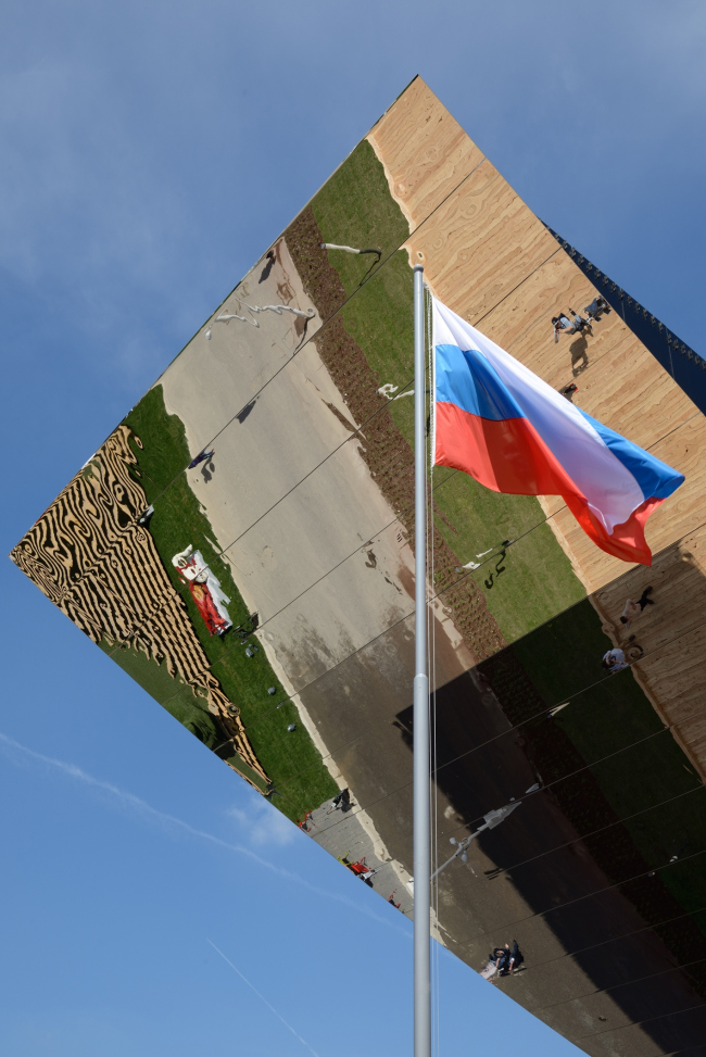 Russian Pavilion at EXPO 2015 in Milan. SPEECH. Photo  Aleksey Naroditsky