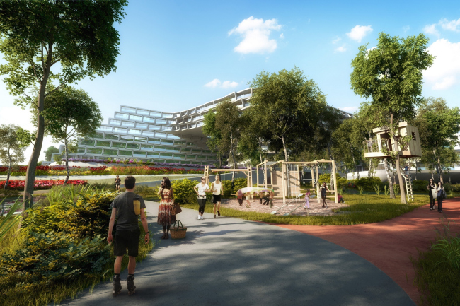 ����� �������� Esfera City Center � Zaha Hadid Architects