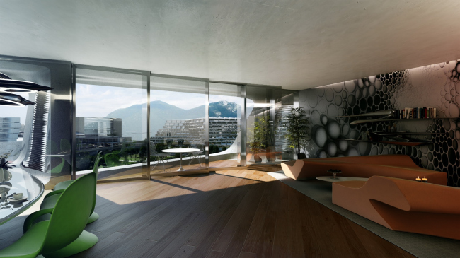 ����� �������� Esfera City Center � Zaha Hadid Architects