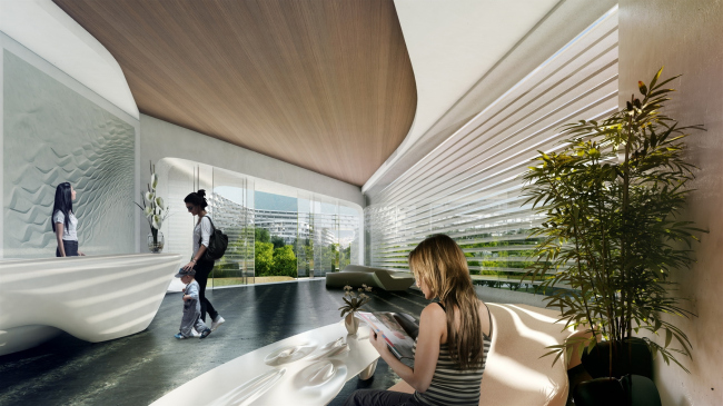 ����� �������� Esfera City Center � Zaha Hadid Architects