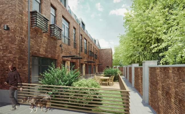 Remodelling the industrial park into the loft quarter "Studio #8" � T+T Architects