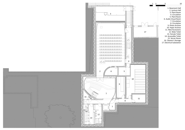 Корпус Investcorp Центра Ближнего Востока Колледжа Сент-Энтони Оксфордского университета © Zaha Hadid Architects