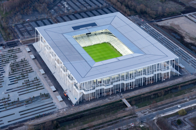Новый стадион Бордо. Herzog & de Meuron © Iwan Baan