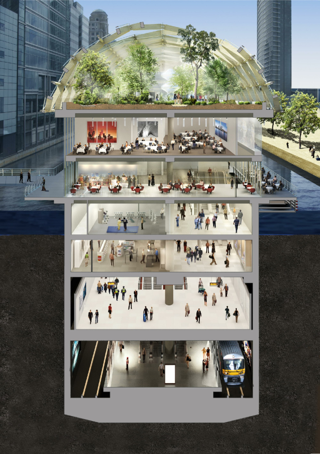 ������� Crossrail �������-����� � Foster + Partners
