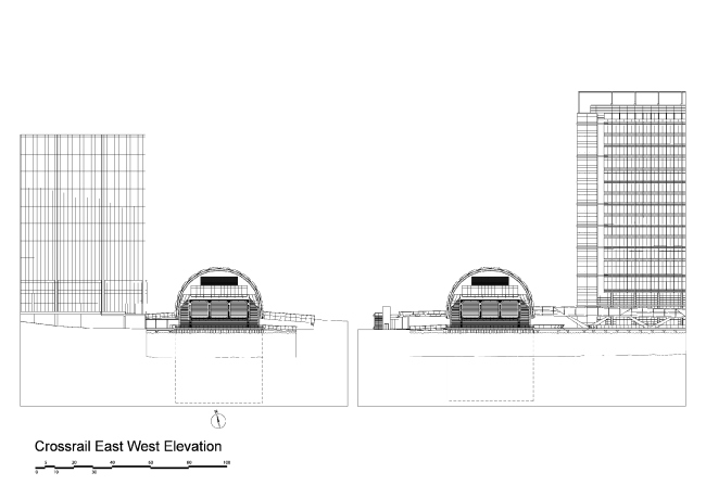 ������� Crossrail �������-����� � Foster + Partners